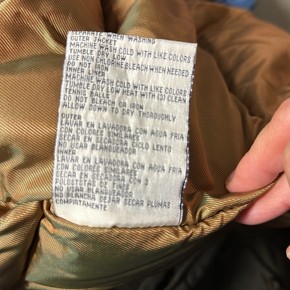 Stadium Jacket with Zip Out Down Lining and Removable Hood - Picture 6 of 6